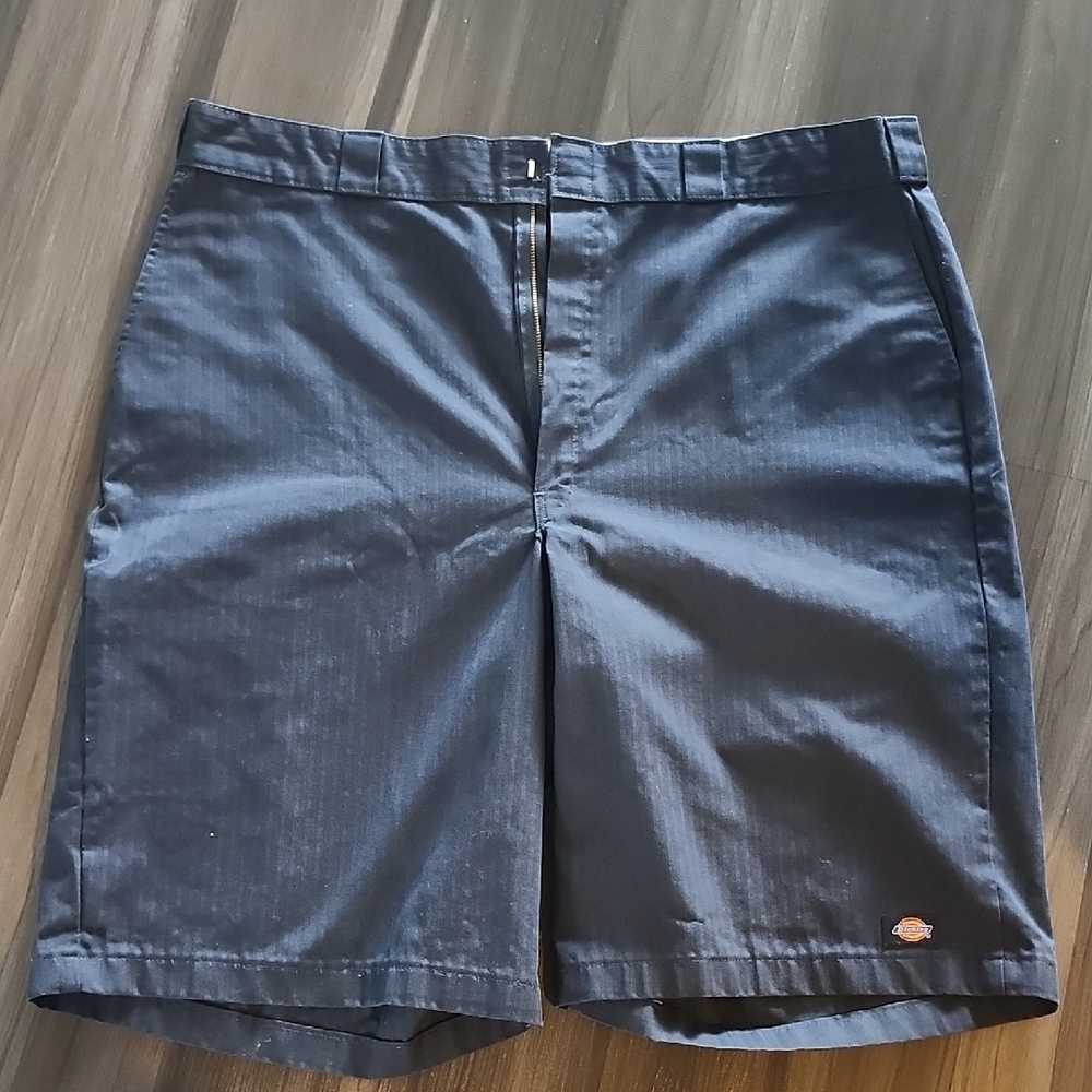 Dickies Men's Navy Flat Front Work Shorts